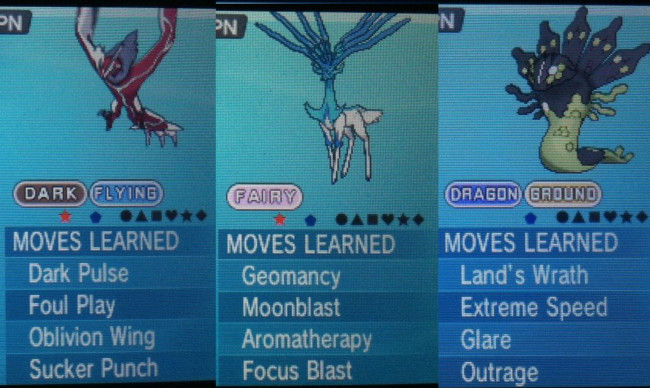 Zygarde, Xerneas e Yveltal serán entregados via Nintendo Network