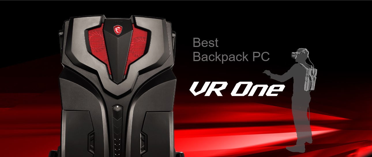 MSI ONE VR La mochila de realidad virtual