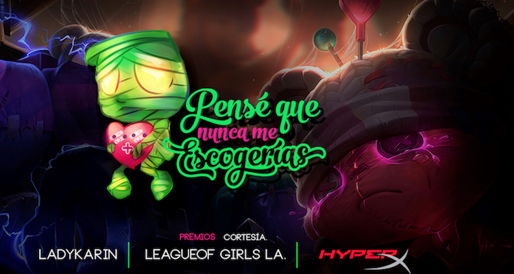 LadyKarin en League of Girls Latinoamérica con HyperX
