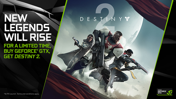 En lanzamiento de ‘Destiny 2’, NVIDIA te regala el juego con la compra de GeForce GTX