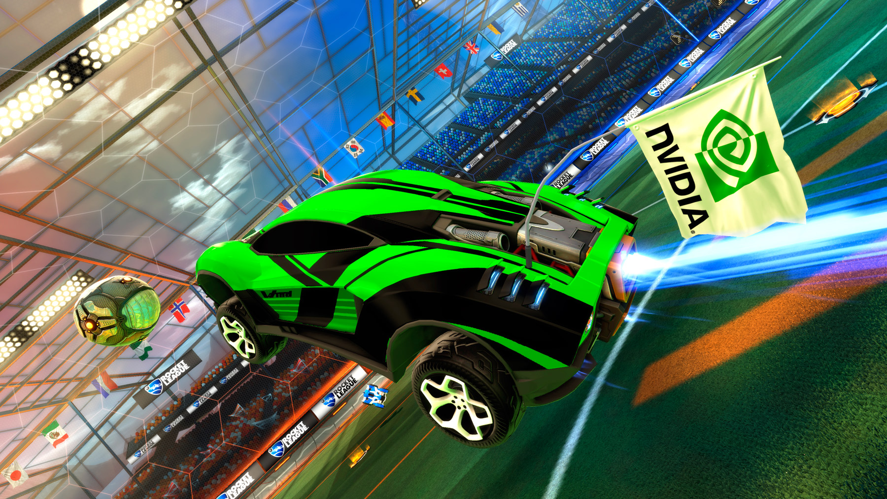 NVIDIA lanza promoción para obtener Rocket League gratis