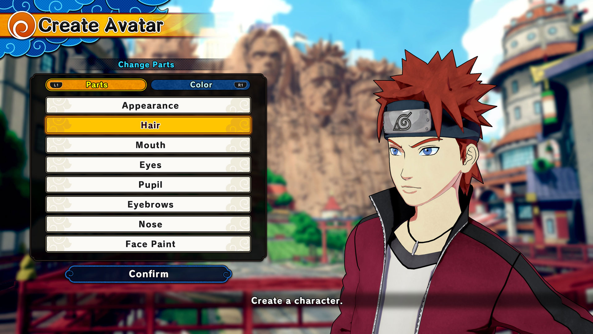 Crea tu propio ninja en NARUTO TO BORUTO: SHINOBI STRIKER