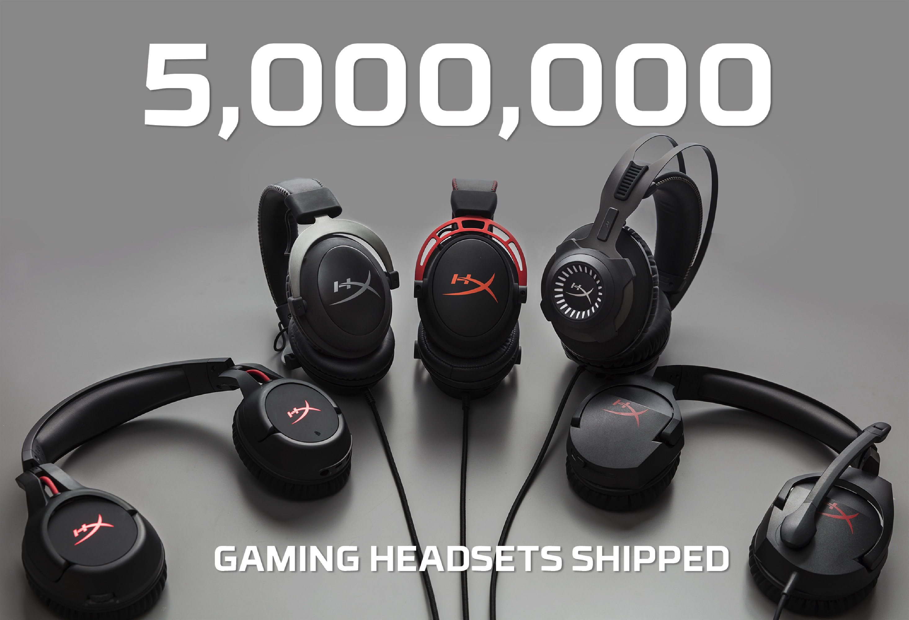 HyperX vende ¡5 millones de audífonos para videojuegos!