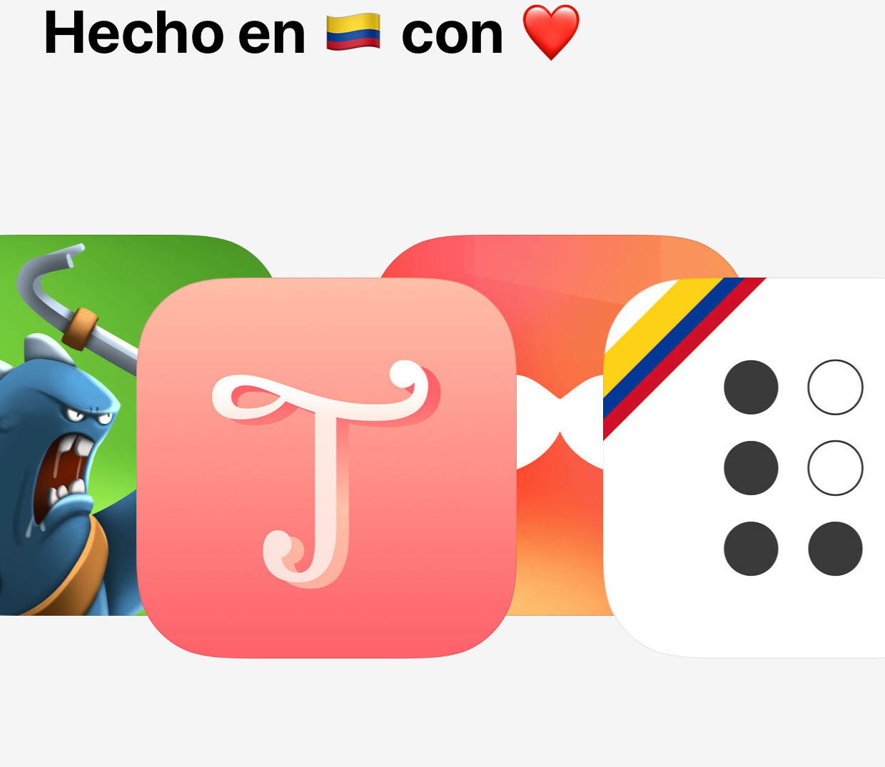Apps hechas en Colombia con Amor