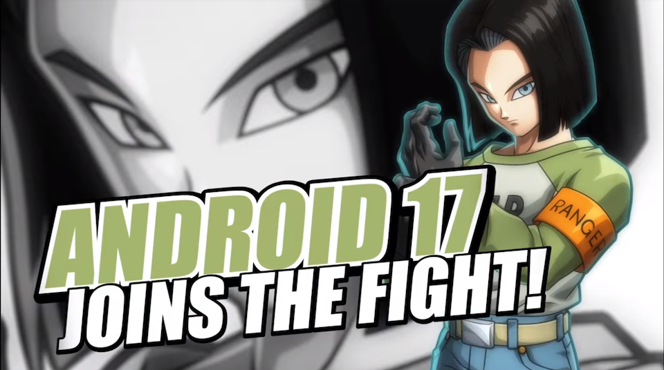 El Androide Número 17 se une a DRAGON BALL FighterZ