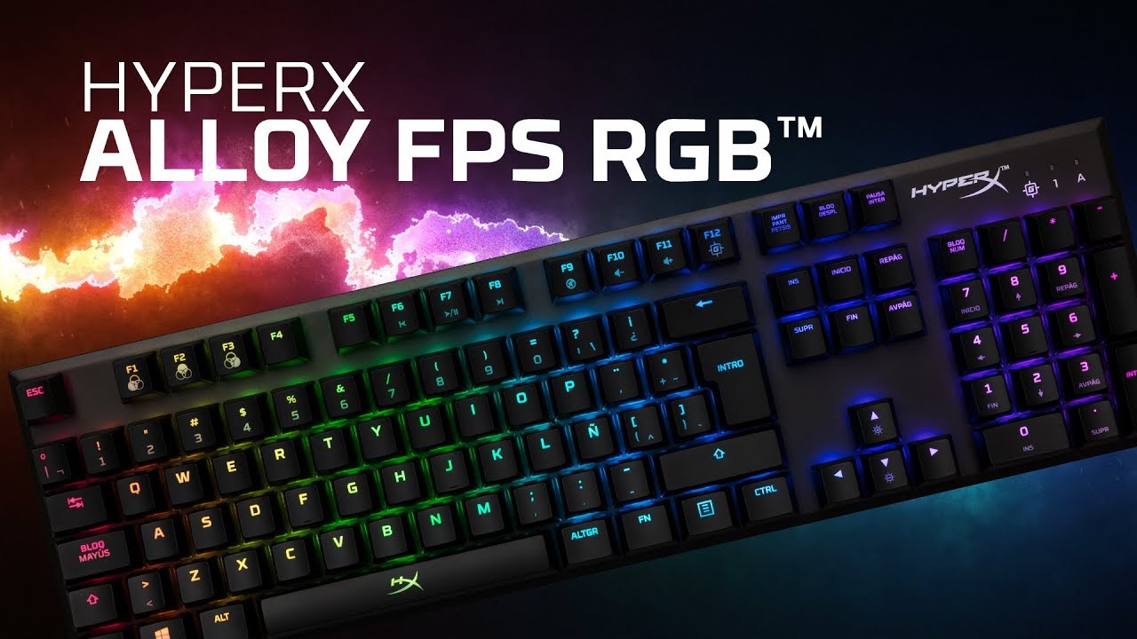 Teclado mecánico HyperX con interruptores Kailh Silver Speed