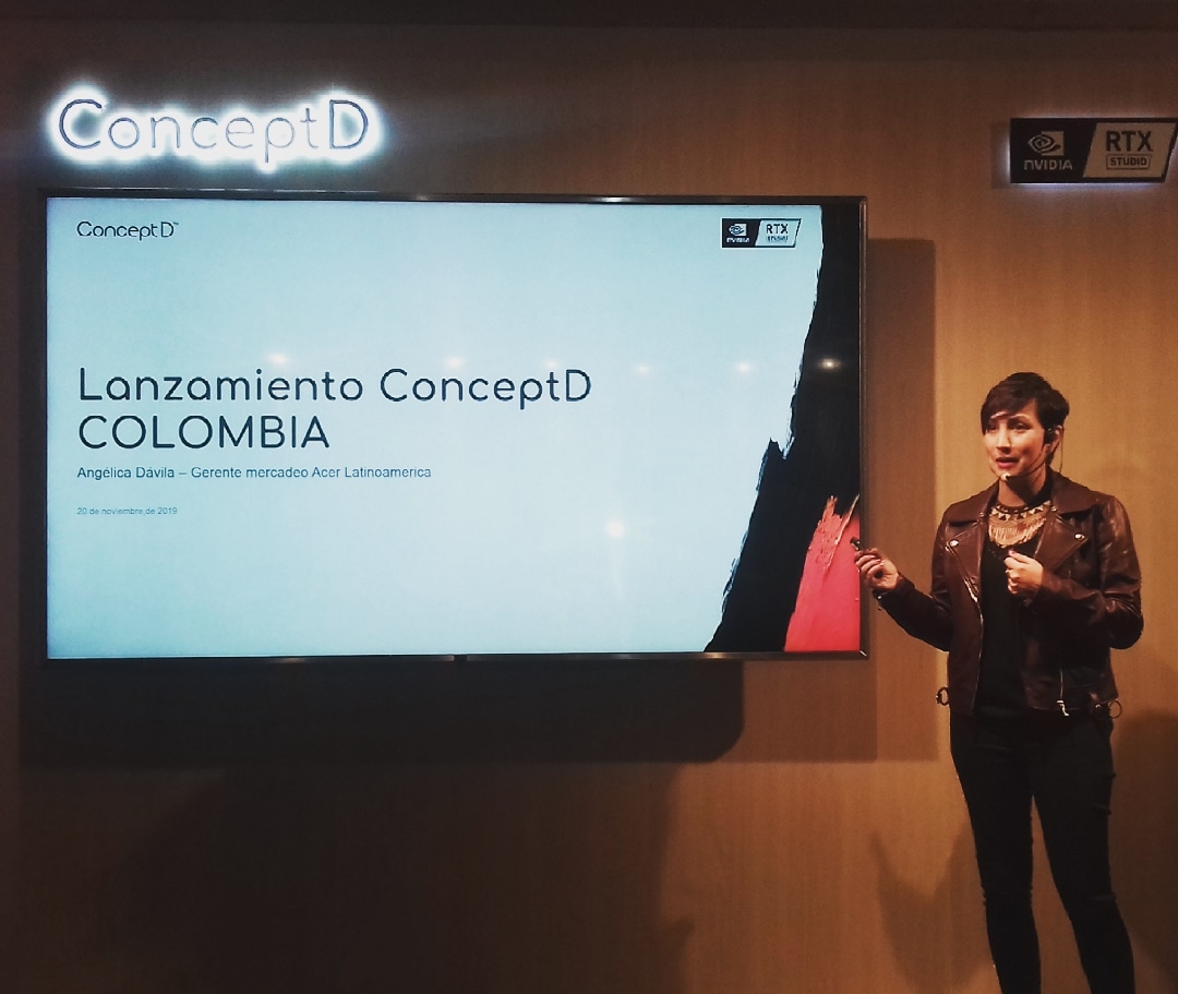 ConceptD, la nueva línea de Acer para creadores, llega a Colombia