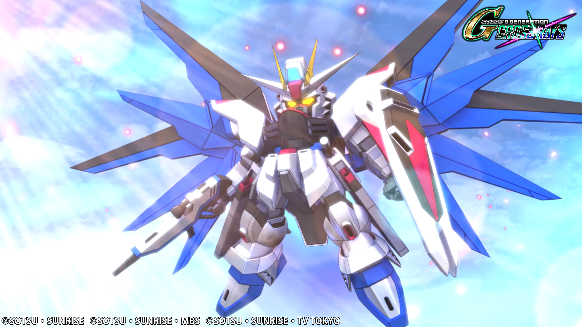 SD Gundam G Generation Cross Rays lanza en el Oeste