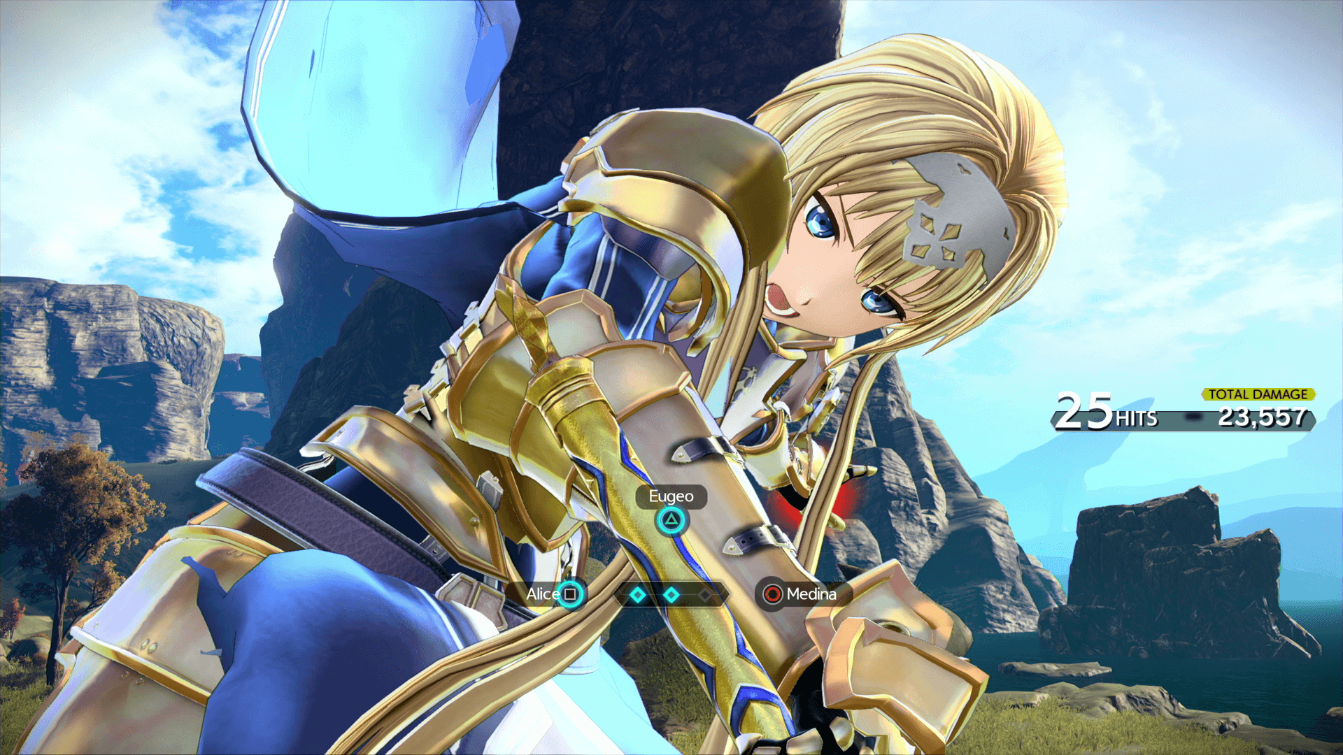 Sistema de batalla de SWORD ART ONLINE: ALICIZATION LYCORIS