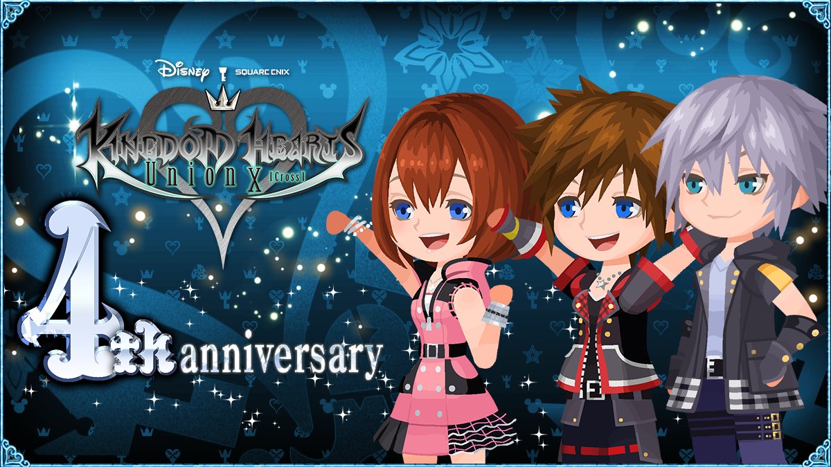 Cuarto Aniversario de Kingdom Hearts Union Χ [cross]