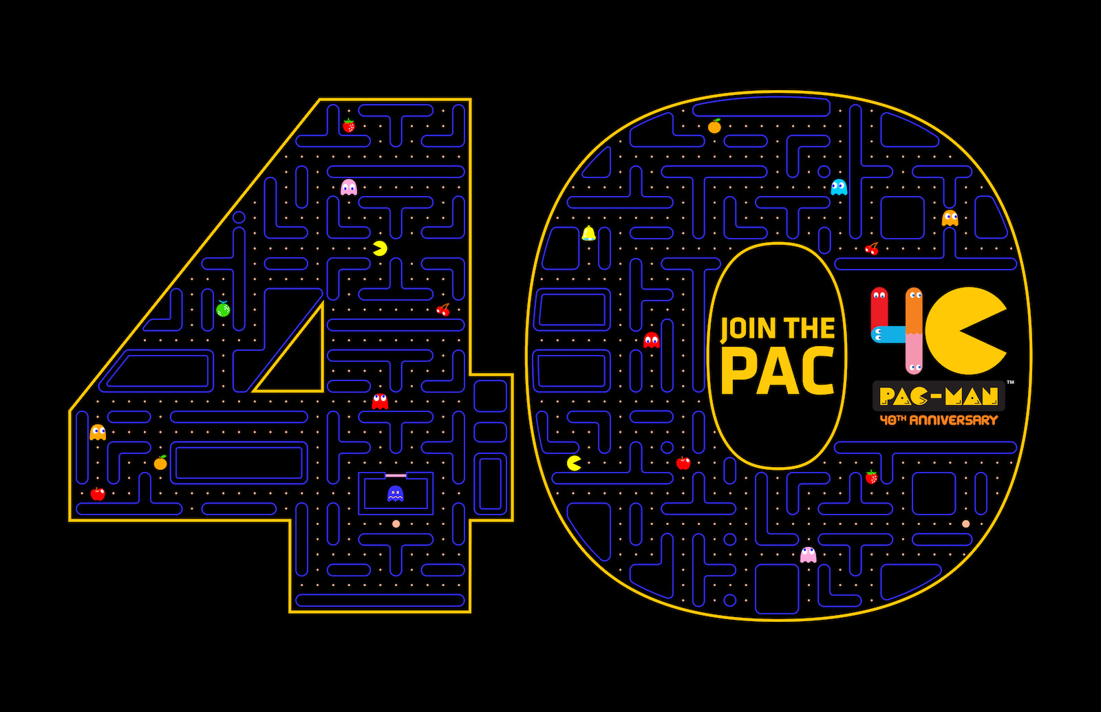 Pac-man, La Super Estrella Original De Los Videojuegos Celebra Su 40º Cumpleaños