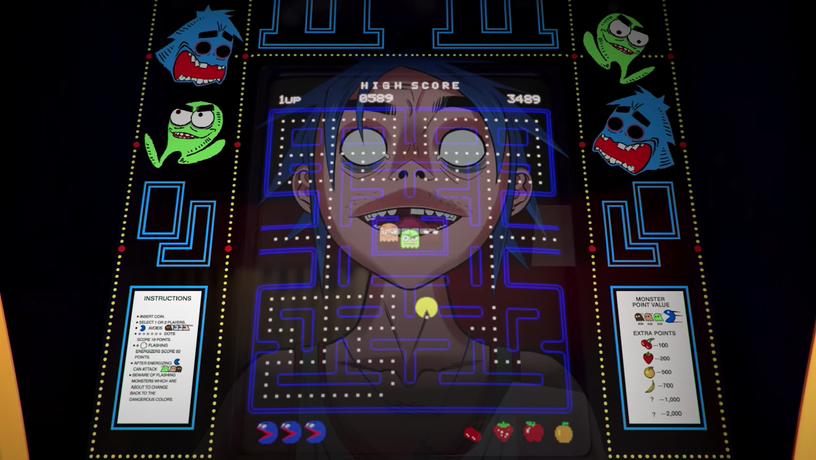 proyecto ‘Song Machine’ de Gorillaz, lanza una nueva canción titulada “PAC-MAN”