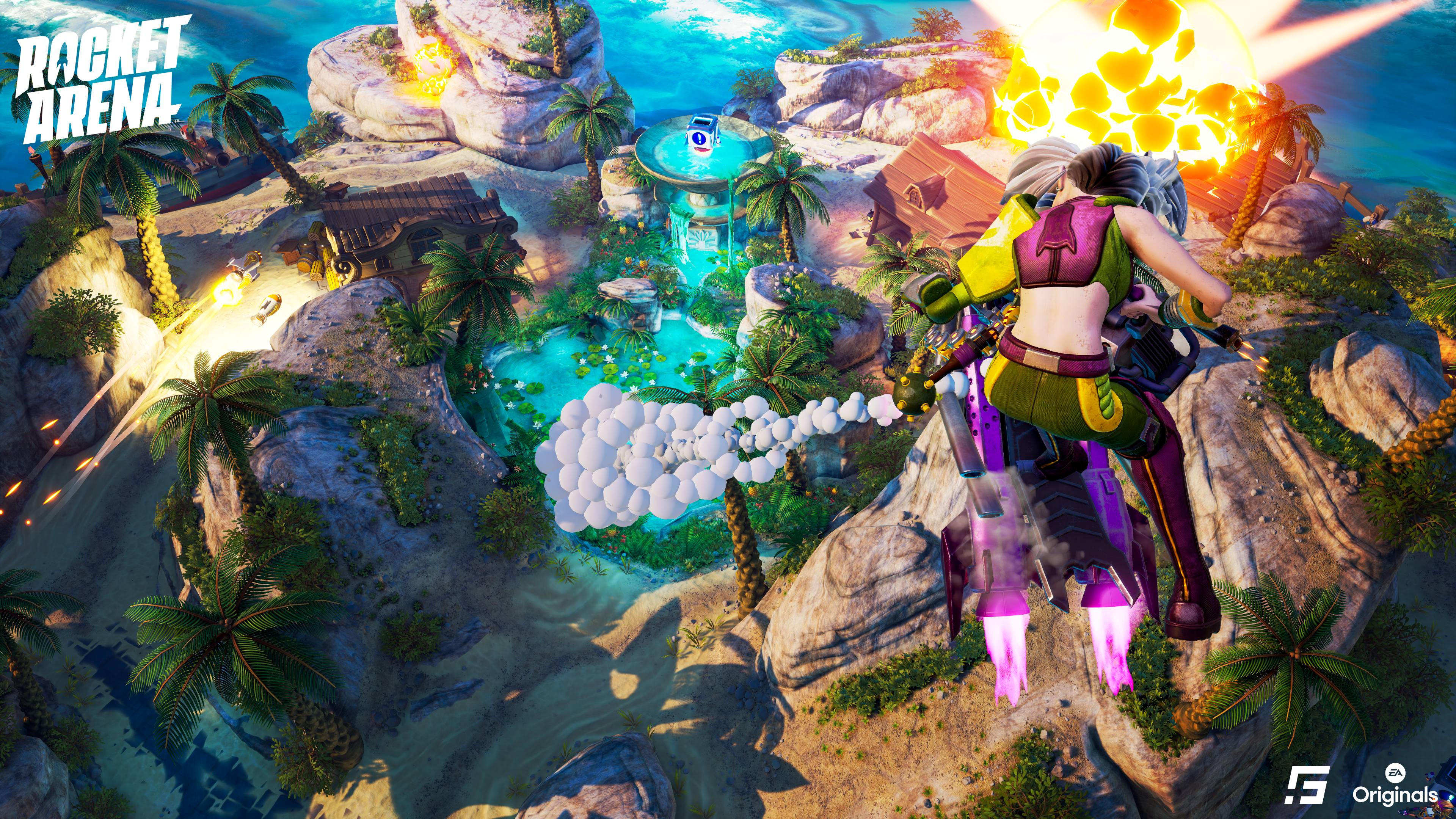 Rocket Arena Revelado Contenido y Gameplay