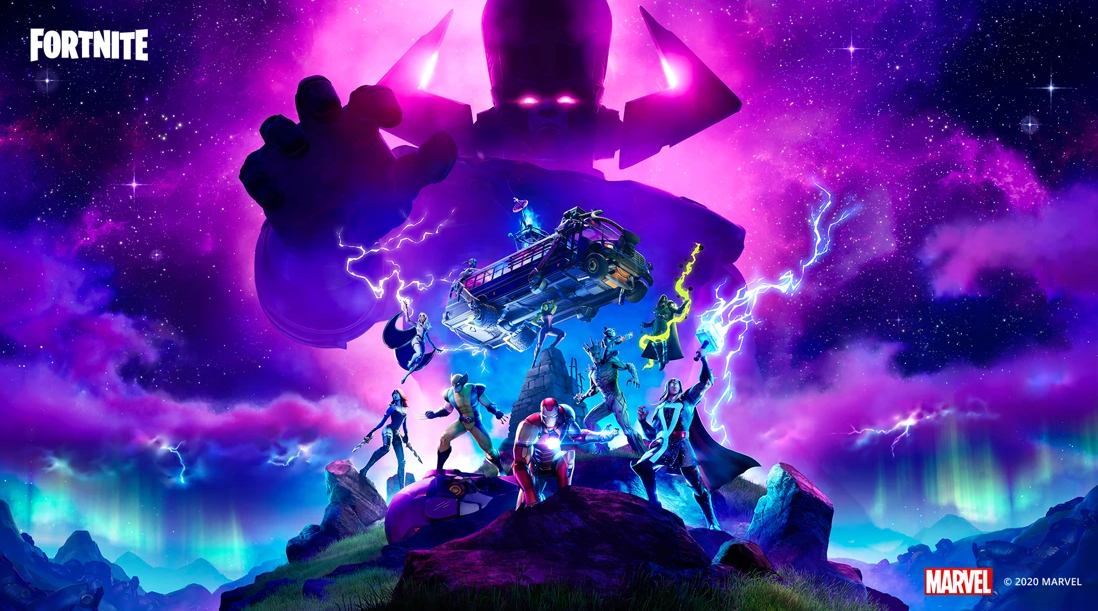 Únete a los Héroes y Villanos de Marvel en Guerra en el Nexus de Fortnite