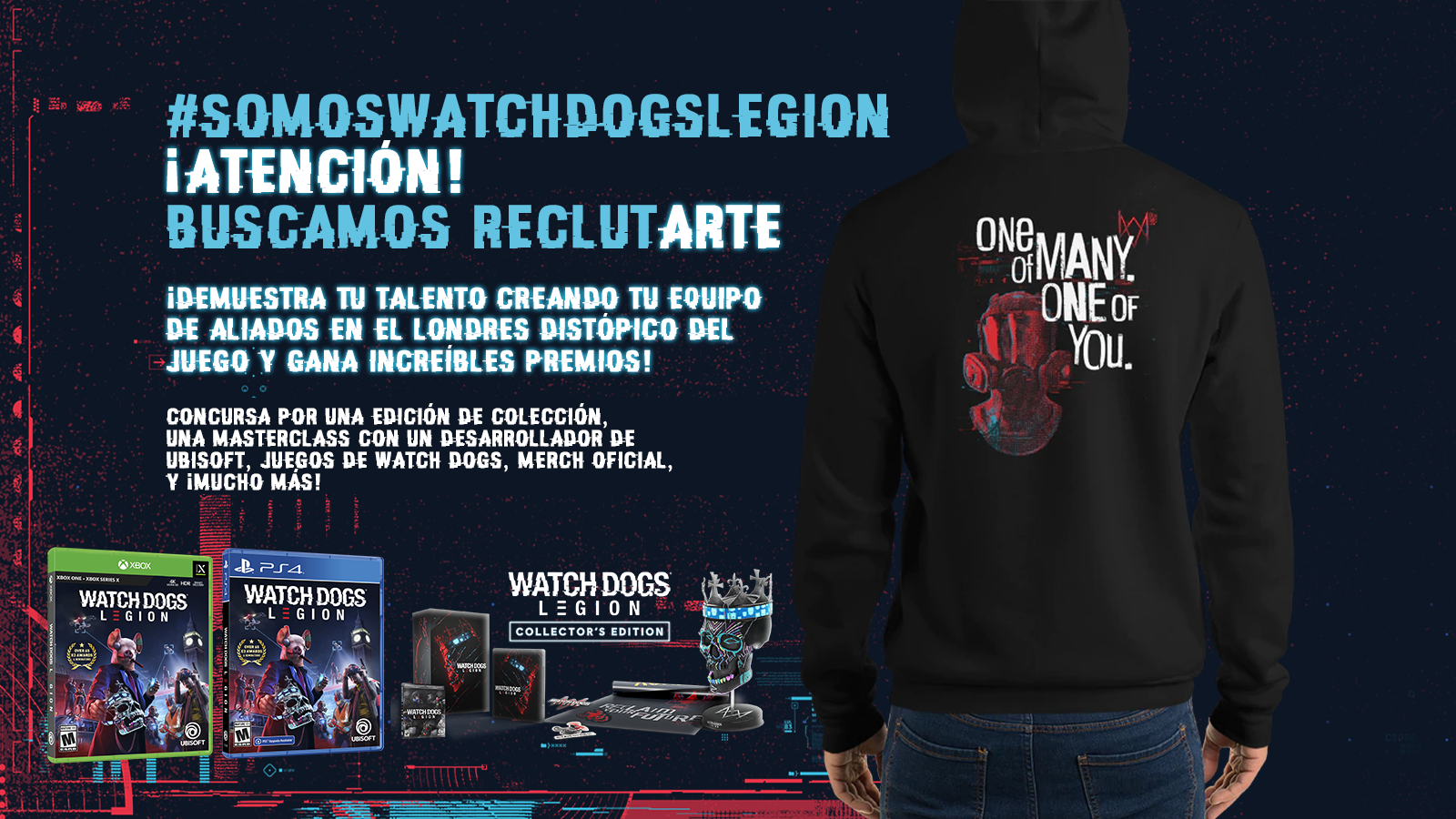 Concurso De Fanart: “¡crea Tu Propia Resistencia en Watch Dogs Legion!”