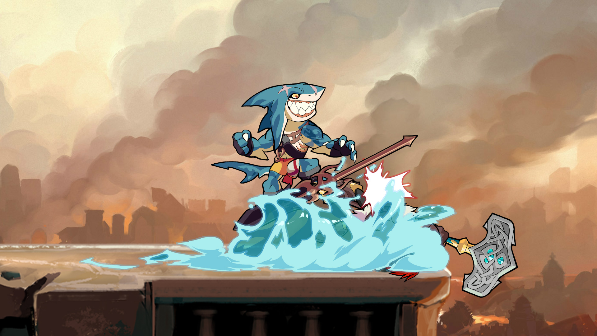 Mako el Tiburón Llega a Brawlhalla