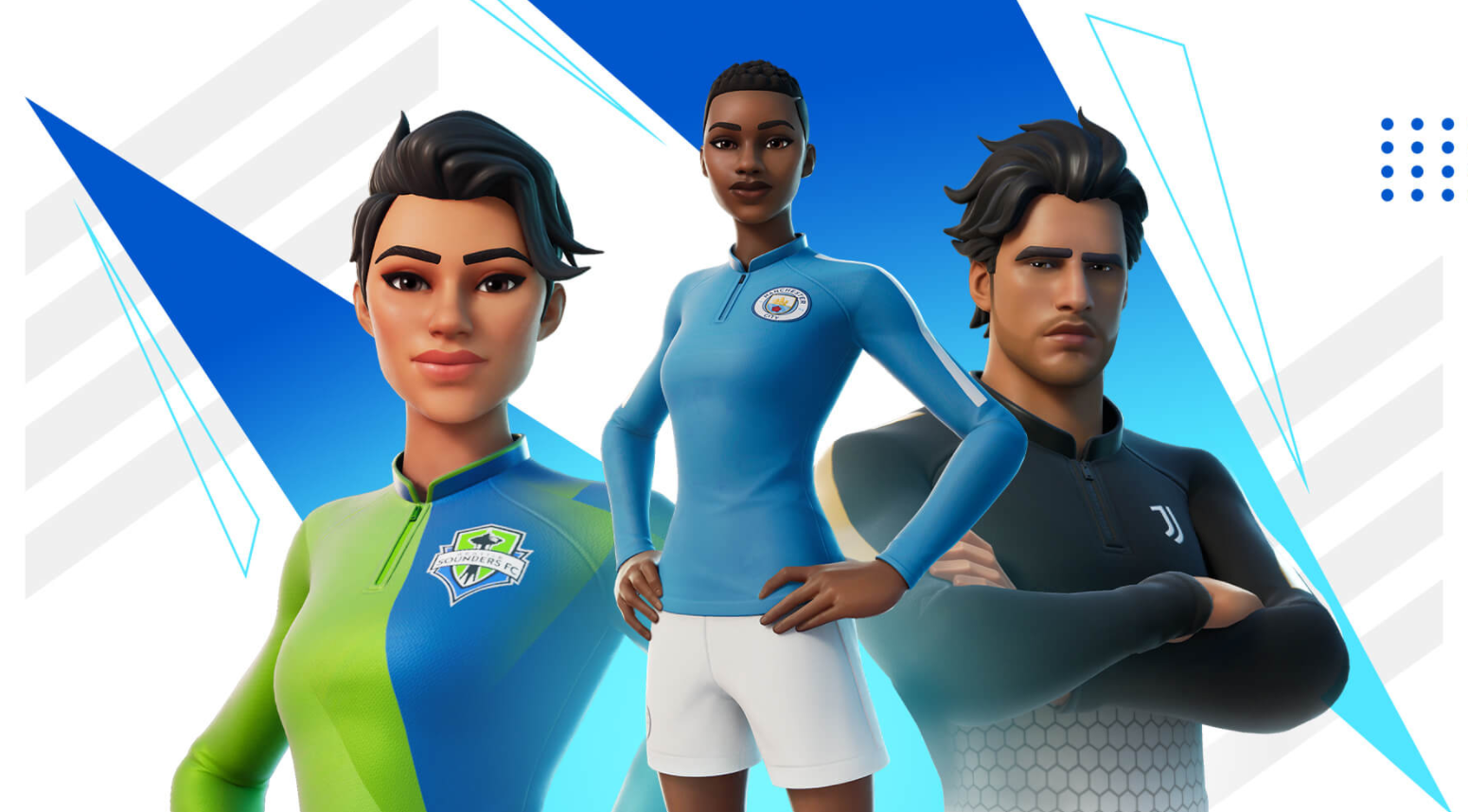 El fútbol cobra vida en Fortnite