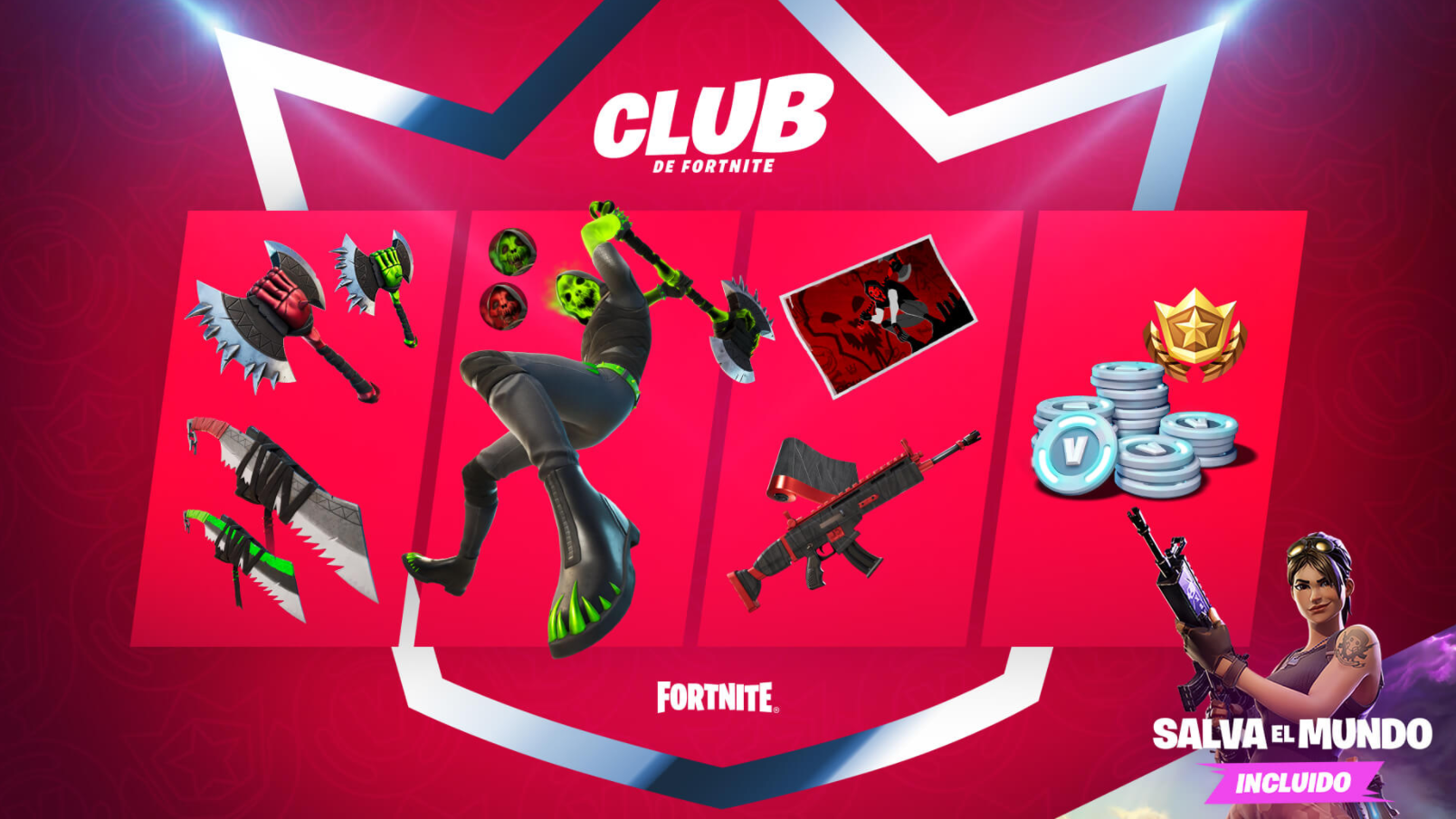 3 meses de Spotify con El Club Fortnite