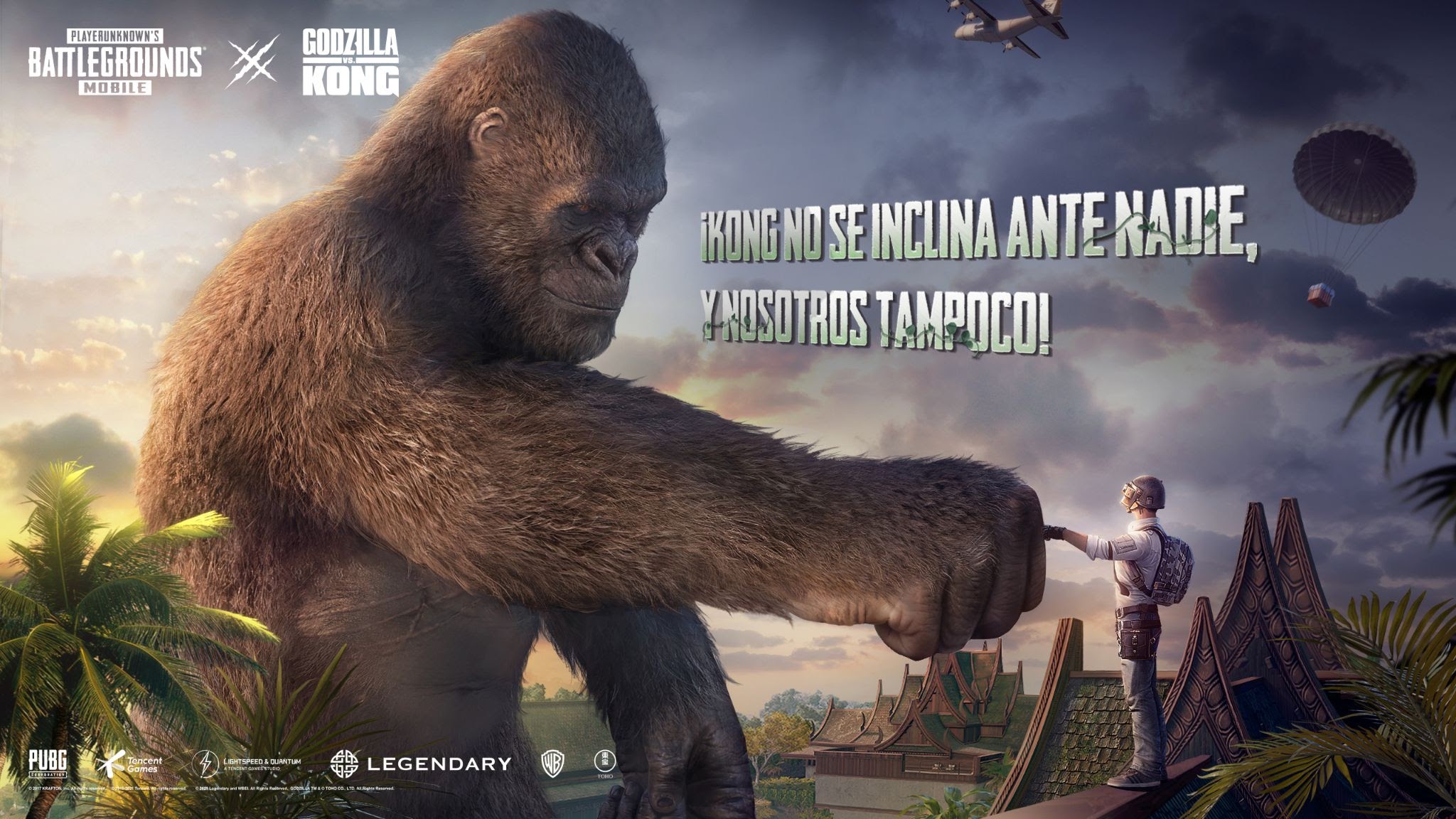 KING KONG y MECHAGODZILLA traen una nueva dosis de acción a PUBG MOBILE