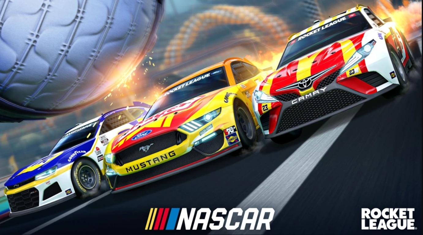 Nascar 2021 Fan Pack Disponible en Rocket League