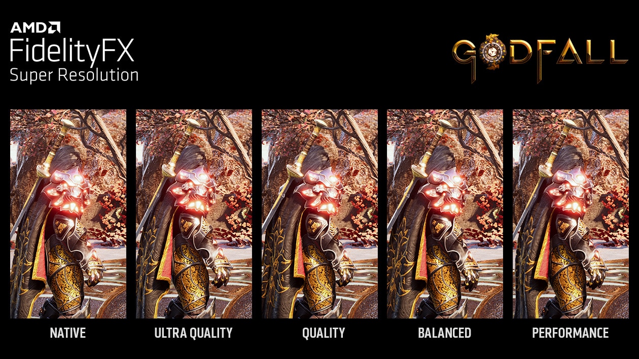 AMD ofrece experiencias de alta calidad a través de FidelityFX Super Resolution
