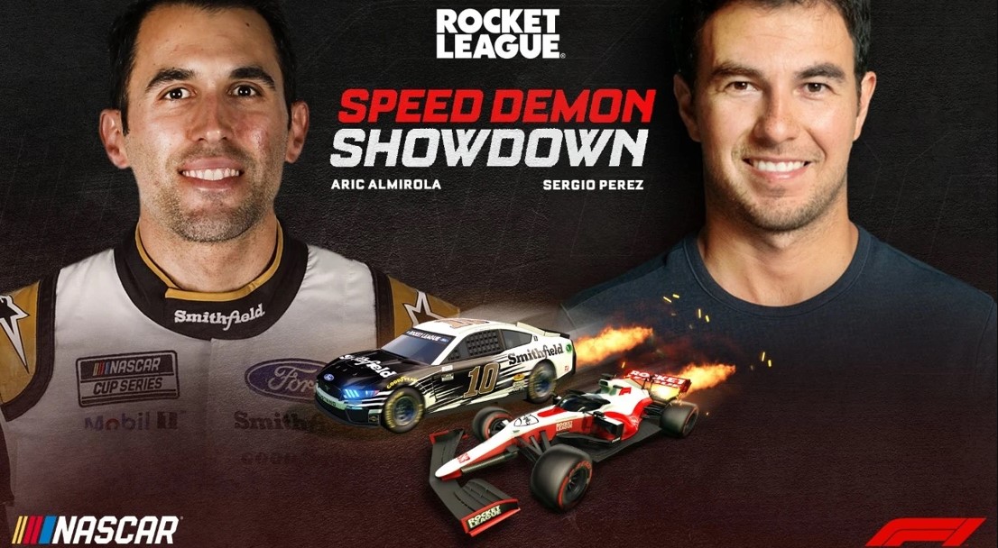 Pilotos de Fórmula 1 y NASCAR se enfrentarán en Rocket League