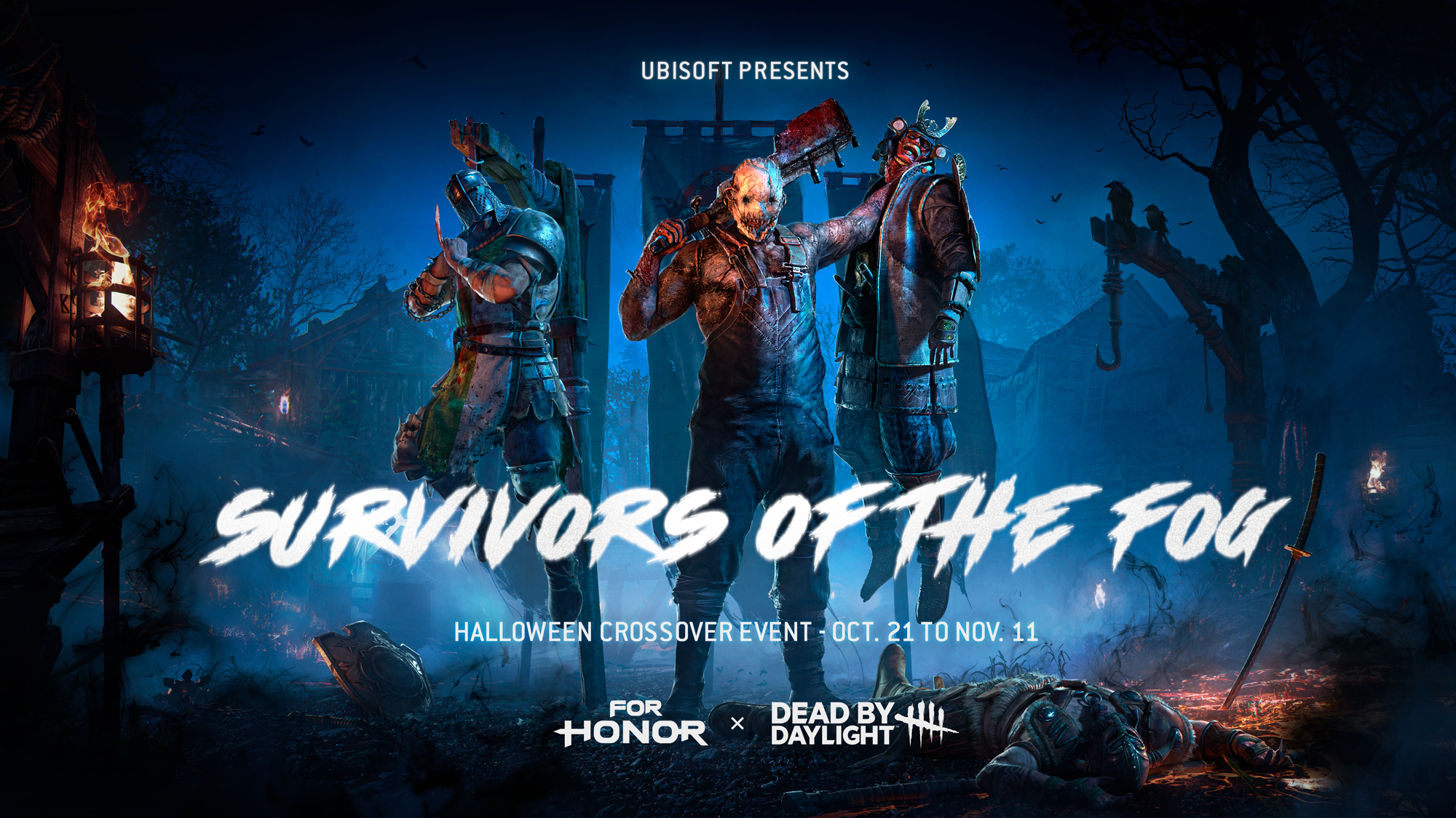Crossover entre For Honor y Dead By Daylight por Halloween