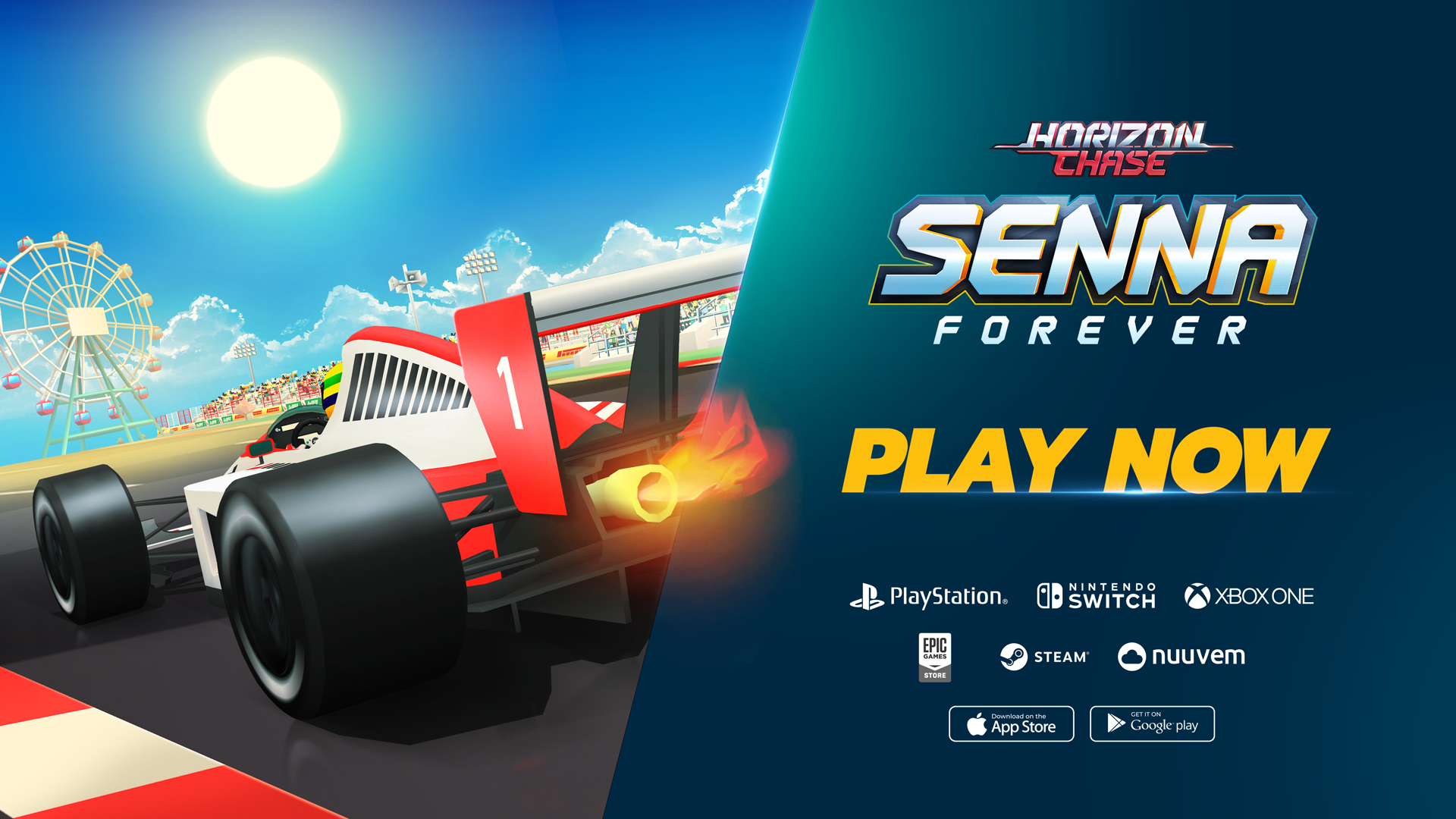 Horizon Chase Lanza Hoy su Expansión «Senna Forever»
