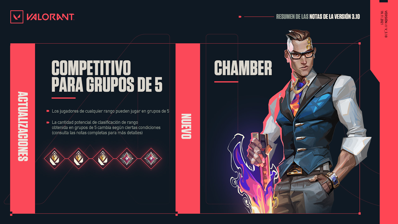 Un nuevo agente se hace presente en la versión 3.10 de VALORANT