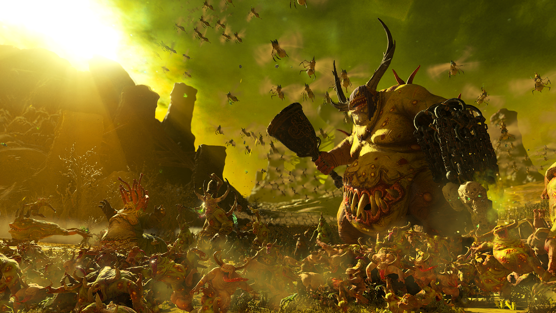 Adéntrate en el mundo de Nurgle en Total War: WARHAMMER III