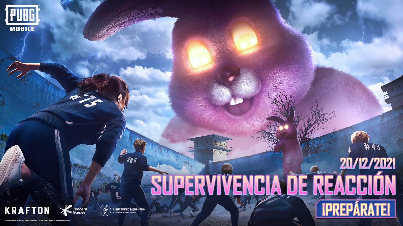 Ya está disponible en PUBG MOBILE React: Modo Survival