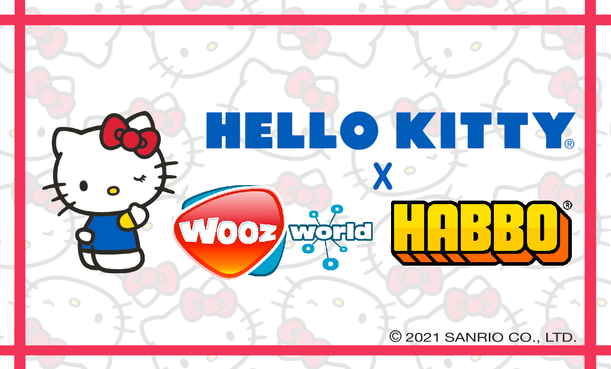 Hello Kitty celebra las fiestas en los metaversos de Habbo y Woozworld