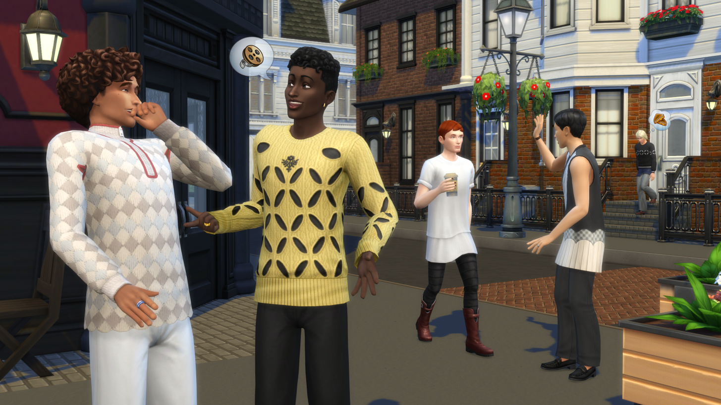 Los Sims y Stefan Cooke lanzan nuevos looks en el Kit Moda Masculina Moderna