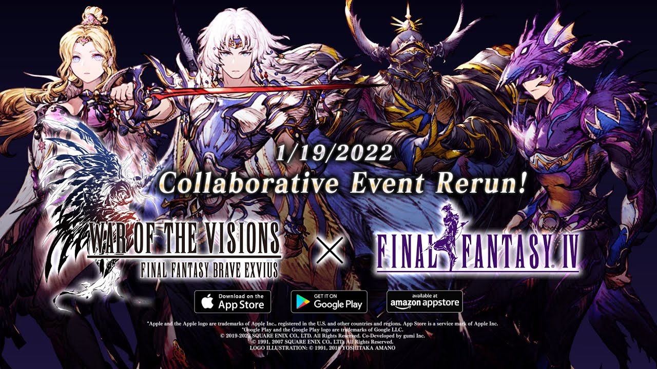 War of the Visions Final Fantasy Brave Exvius Evento De Colaboración Con Final Fantasy IV