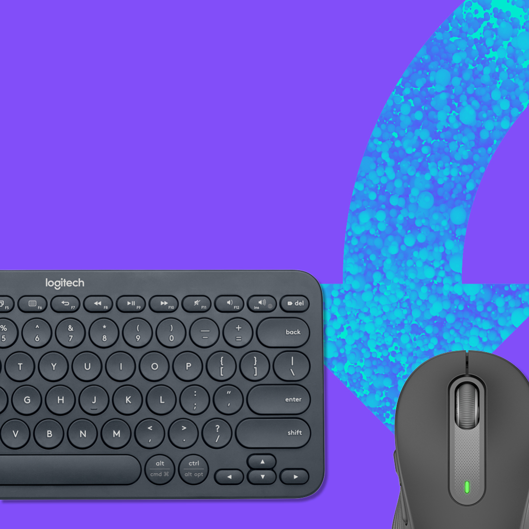 Logitech supera las expectativas aumentando el uso de plástico reciclado en sus productos