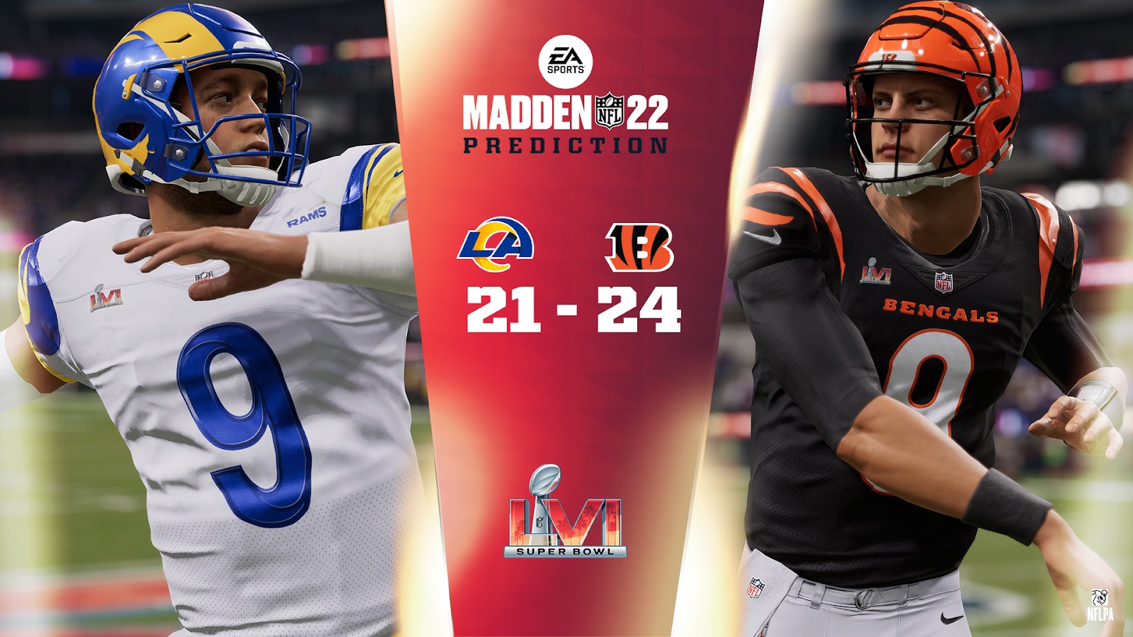 Electronic Arts Predice Que Los Cincinnati Bengals Ganarán Su Primer Super Bowl en Los Ángeles