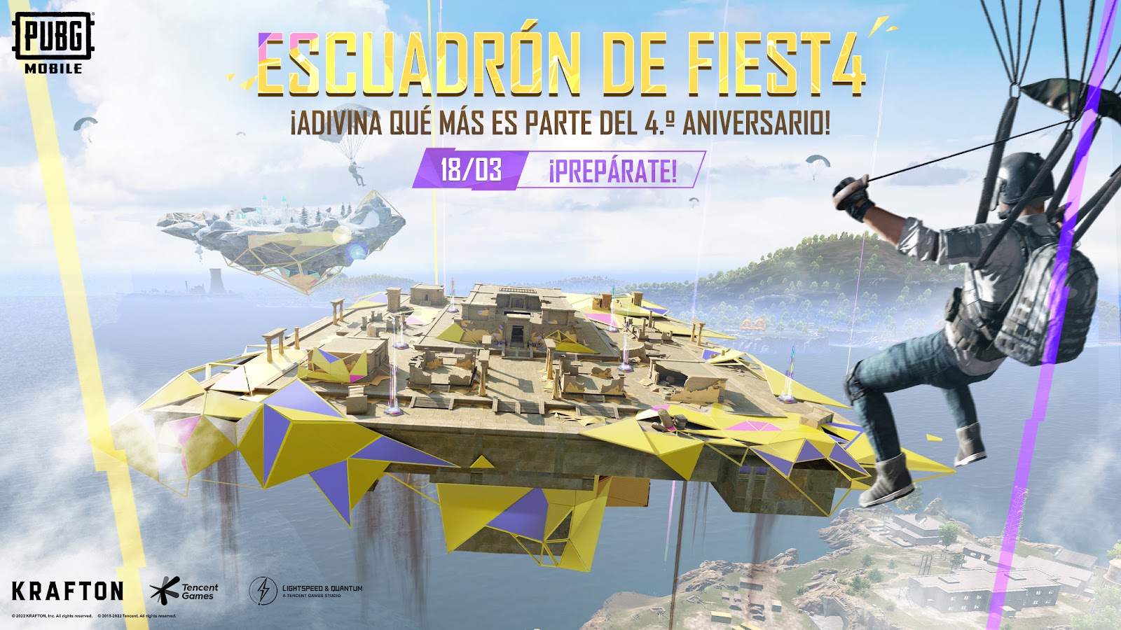 ¡Cuatro años De Pubg Mobile, La Actualización 1.9 Celebra Este Aniversario
