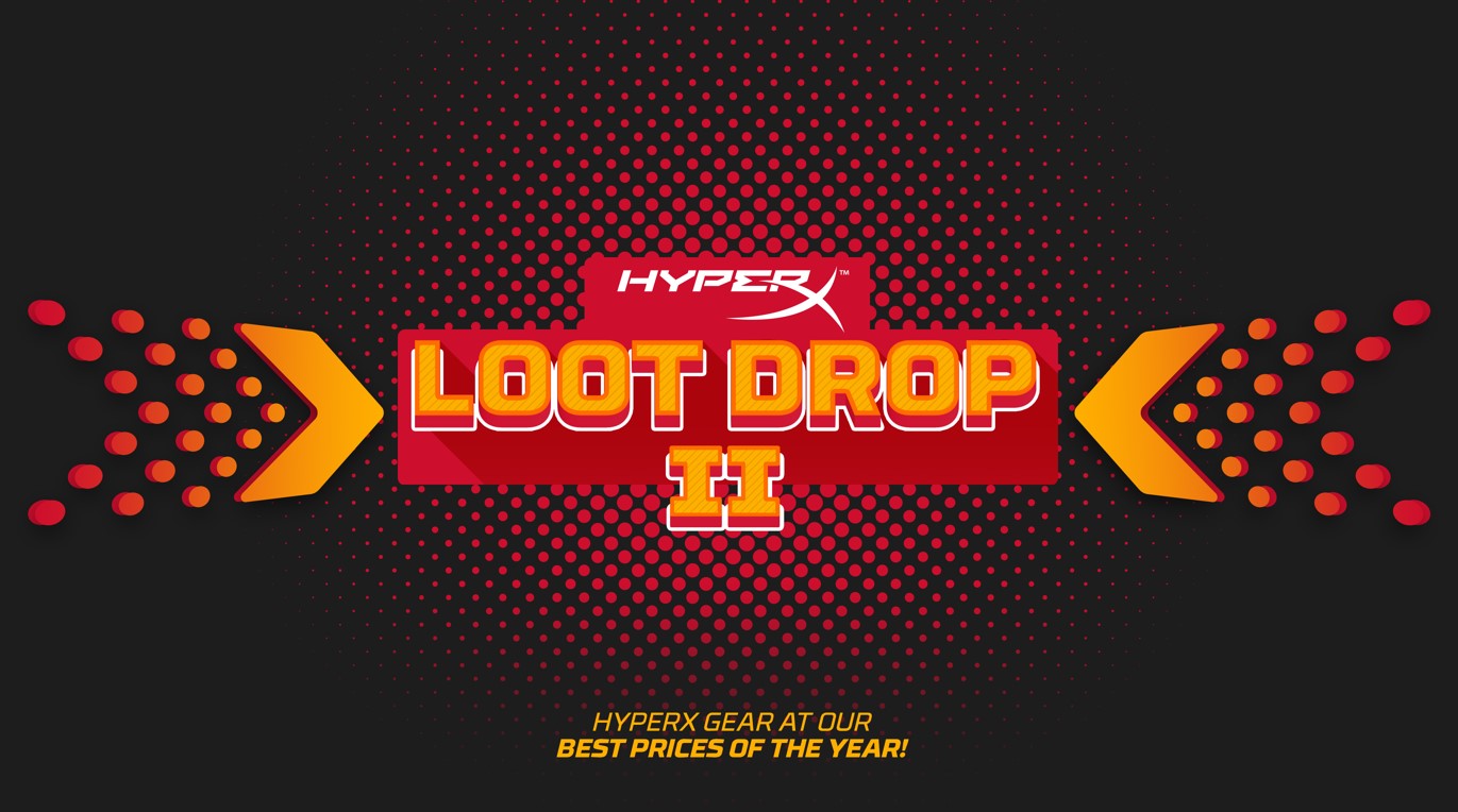 HyperX Loot Drop 2: descuentos de hasta 40% en Colombia en productos HyperX