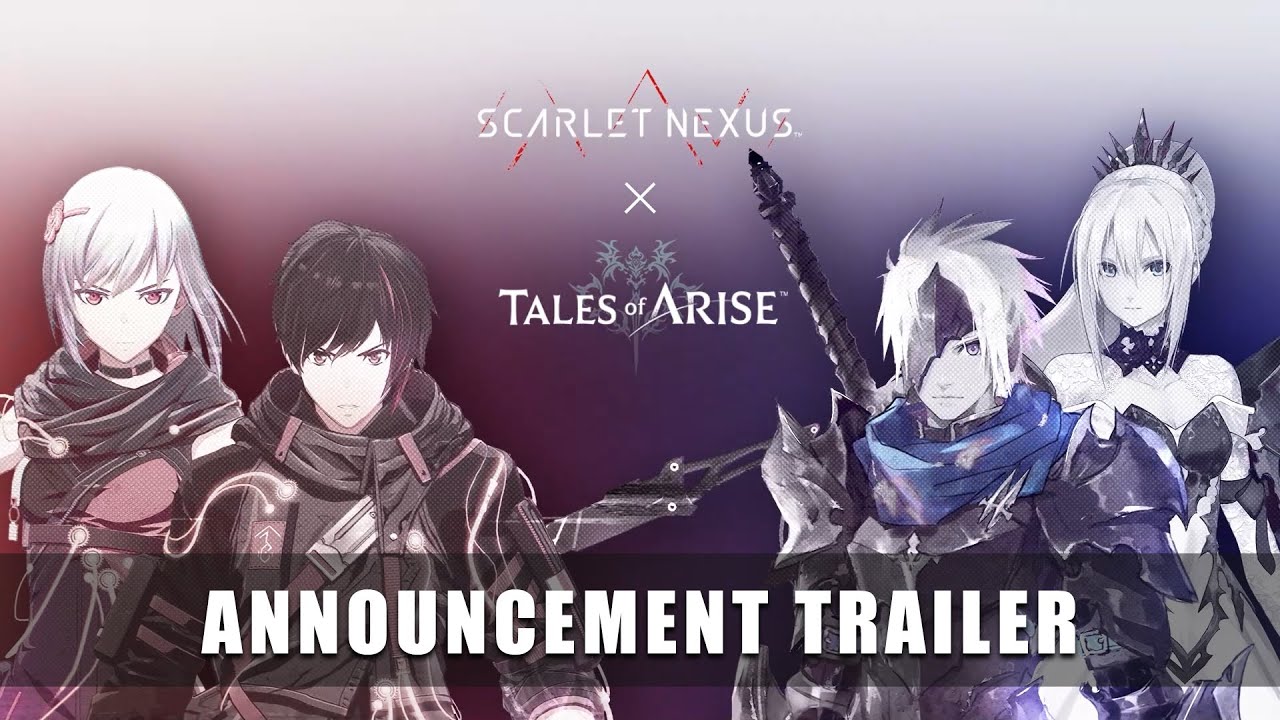 ¡Dos mundos RPG colisionan! A partir de hoy, Tales of Arise y SCARLET NEXUS compartirán contenido crossover