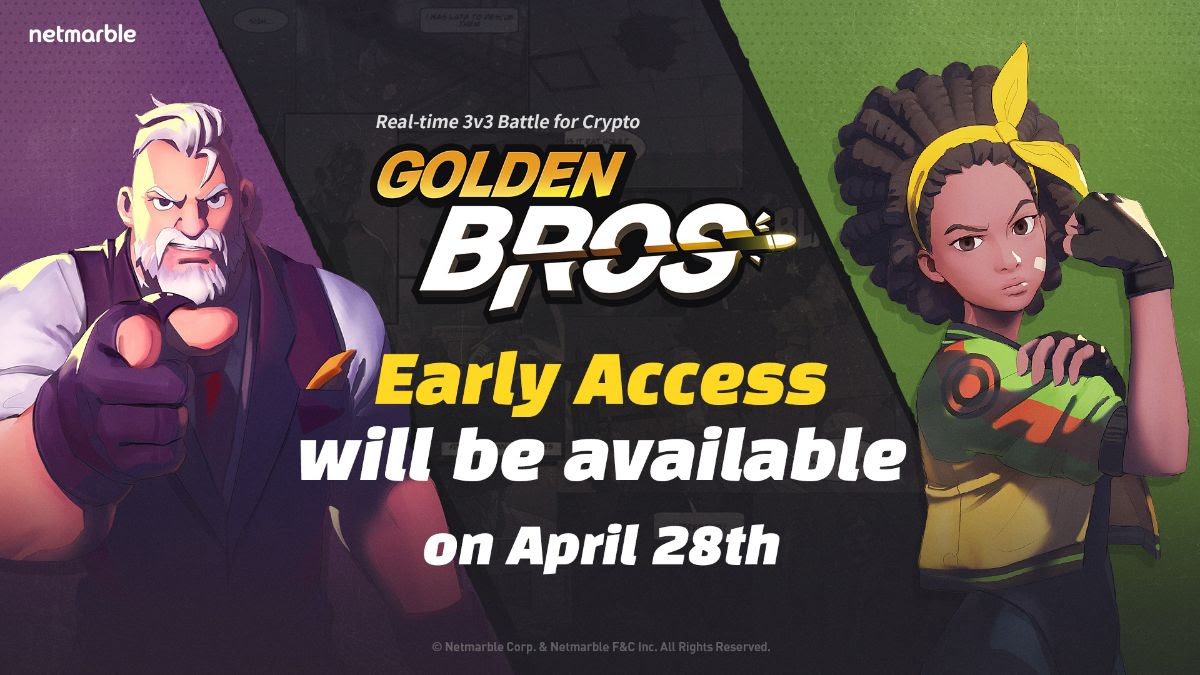 Netmarble revela información de acceso anticipado y preventa adicional para ‘GOLDEN BROS’