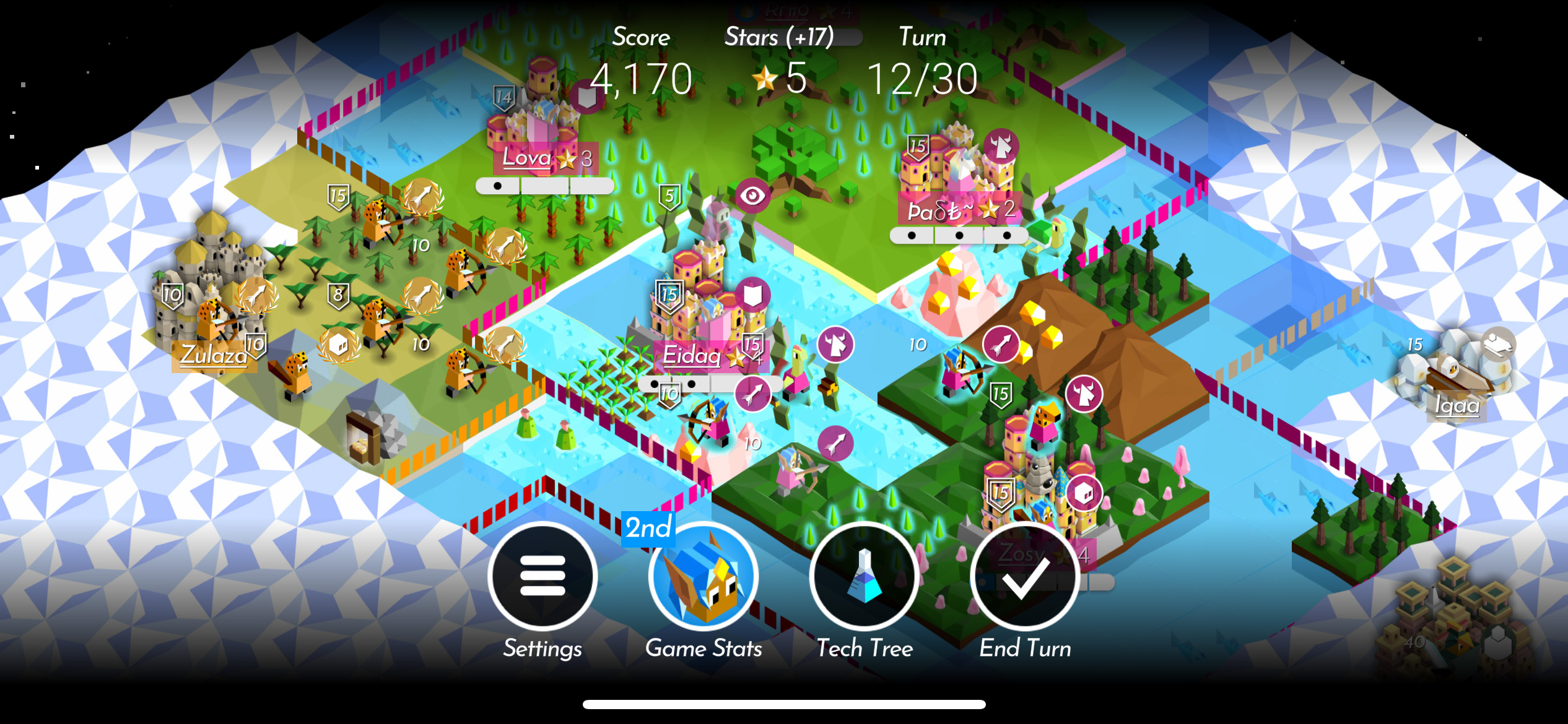 Battle of Polytopia lanza su expansión de diplomacia