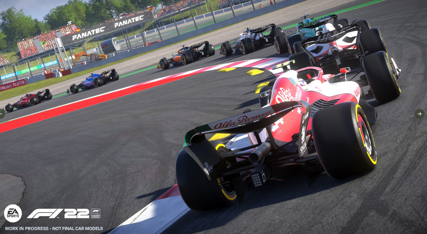 F1 22 añade Actualizaciones Para Igualar Los Cambios De Las Pistas De La Vida Real