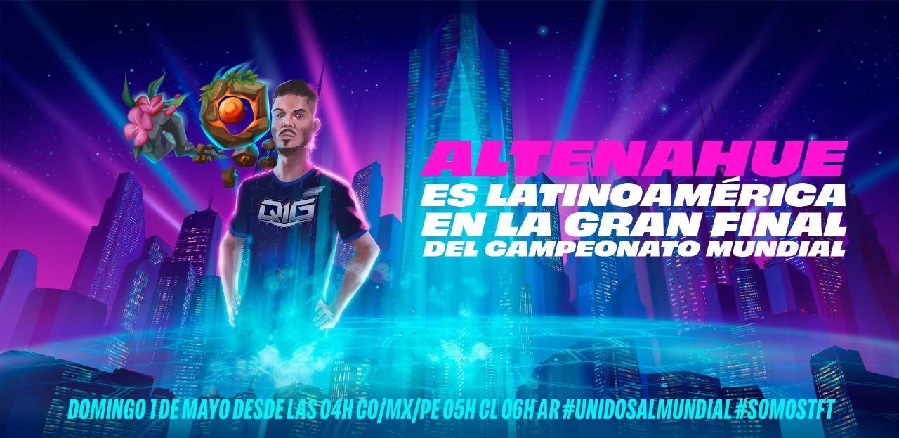 Jugador latinoamericano “Altenahue” llega a la final del campeonato mundial de TFT
