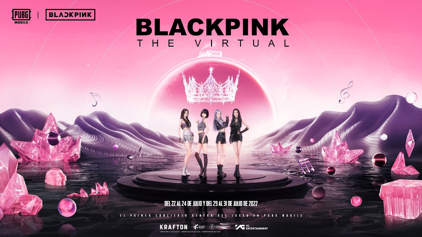 Blackpink Se Sube Al Escenario Virtual en El Primer Concierto in-game De Pubg Mobile