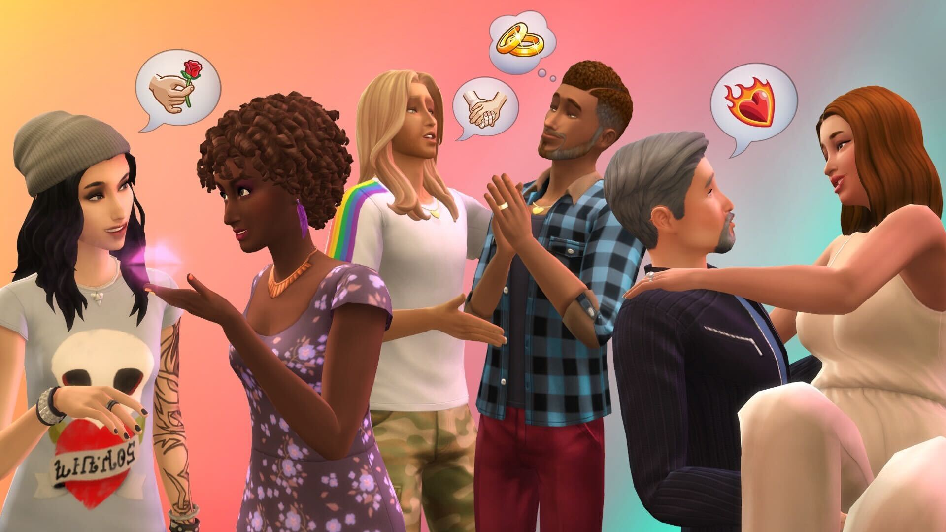 Los Sims 4 anuncia la nueva característica de orientación sexual.
