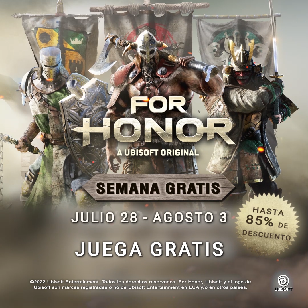 Salta al campo de batalla con la Semana Gratis de For Honor