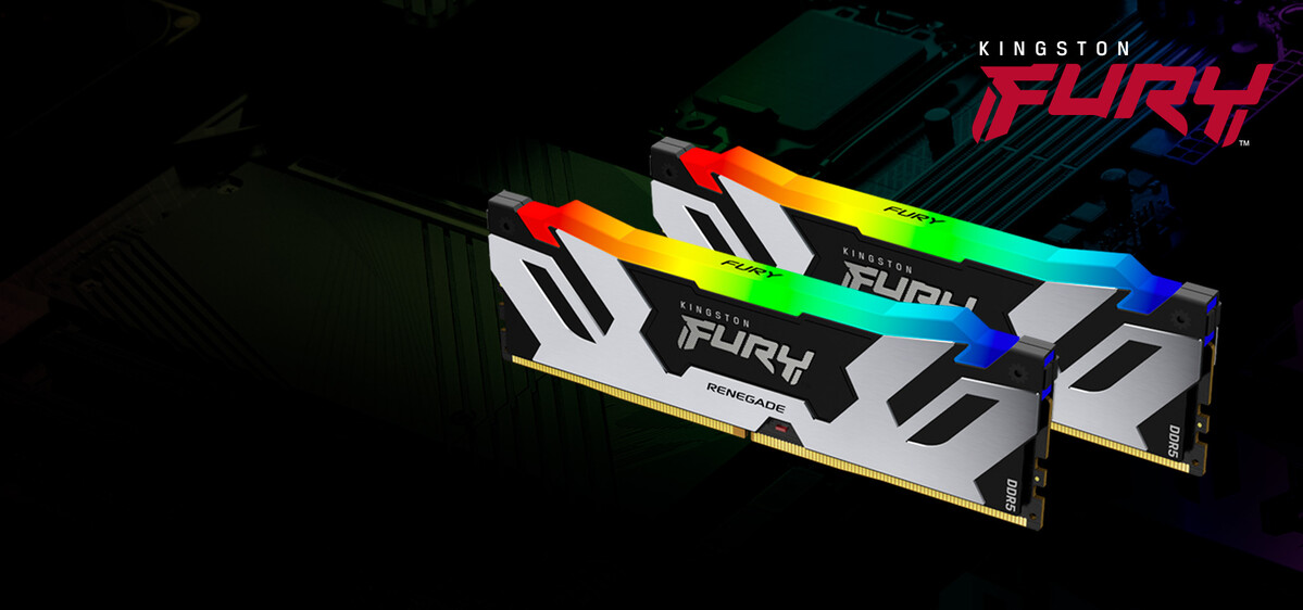 Aprovecha el potencial del overclocking extremo con la familia Kingston FURY Renegade DDR5