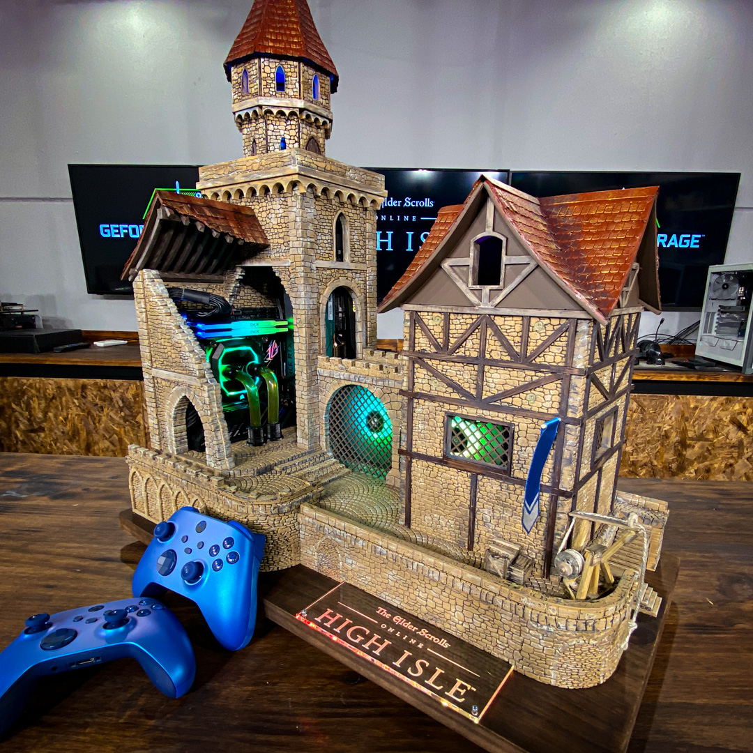 Revelamos el custom PC inspirado en The Elder Scrolls: High Isle