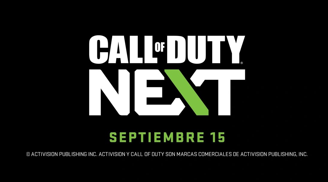 Call of Duty: Next, Evento de exhibición y fechas de la Beta abierta de Call of Duty: Modern Warfare II