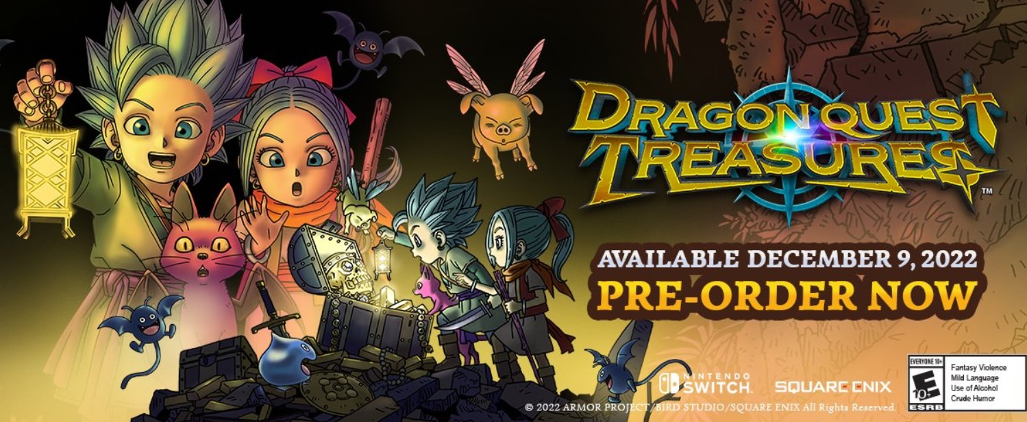 DRAGON QUEST TREASURES REVELA NUEVO TRAILER CON GAMEPLAY